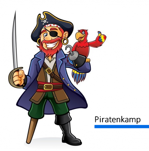 Piratenkamp gaatdoor