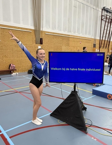 Lieke halve finale NK Jeugd D 2